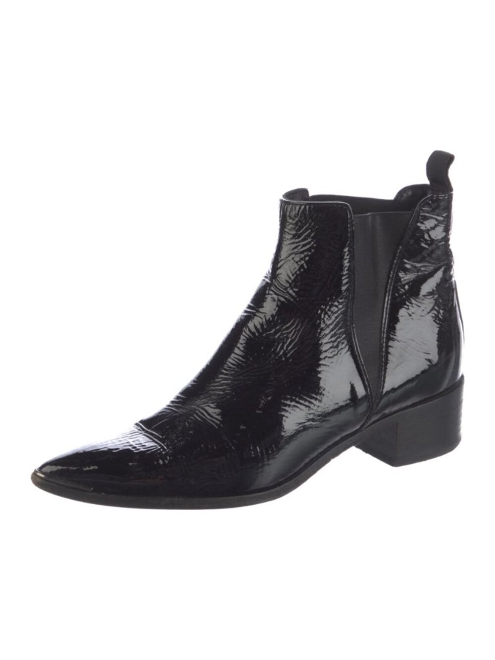 Acne Studios Patent Leather Chelsea Boots Women's Size: 8 | IT 38